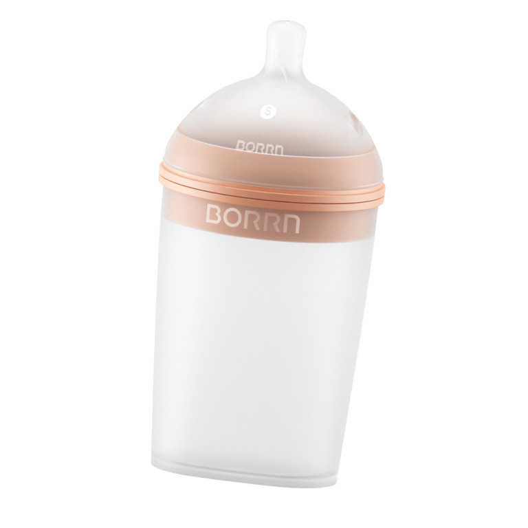 Silicone Bottle 240ml Orange