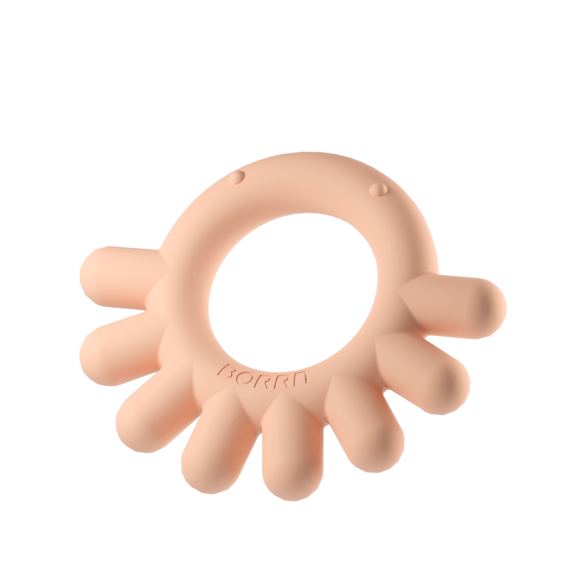 Teether Octopus Orange